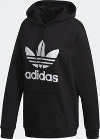adidas Adicolor Trefoil Hoodie schwarz/weiß (Damen)