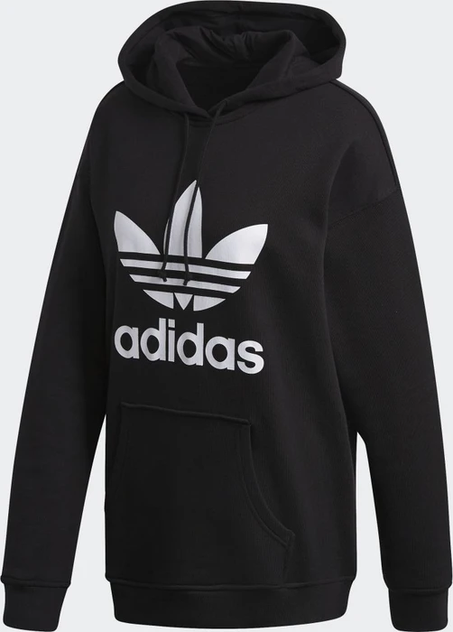 adidas Adicolor Trefoil Hoodie schwarz/weiß (Damen)