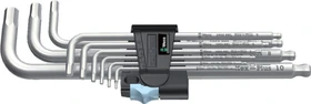 Wera 3950 PKL/9 Stainless 1 SB Innensechskant Winkelschlüsselsatz, 9-tlg.