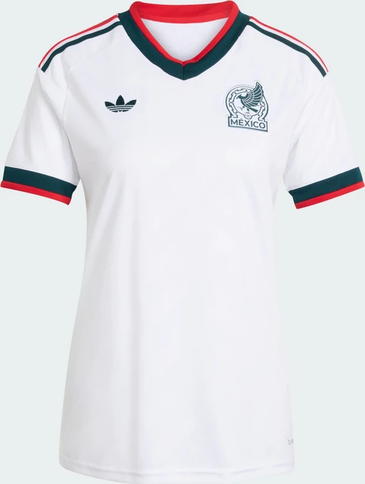 adidas FIFA WM 2026 Mexiko Auswärtstrikot kurzarm weiß (Damen)