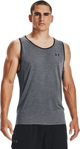 Under Armour Tech Tank 2.0 Funktionsshirt ärmellos pitch gray/black (Herren)