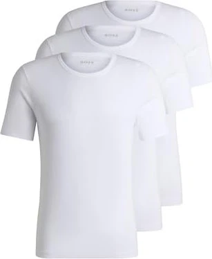 Hugo Boss Classic David Beckham 3er-Pack T-Shirt kurzarm weiß (Herren)