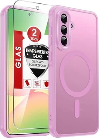 LeYi Handyhülle für Samsung Galaxy A56 5G rosa