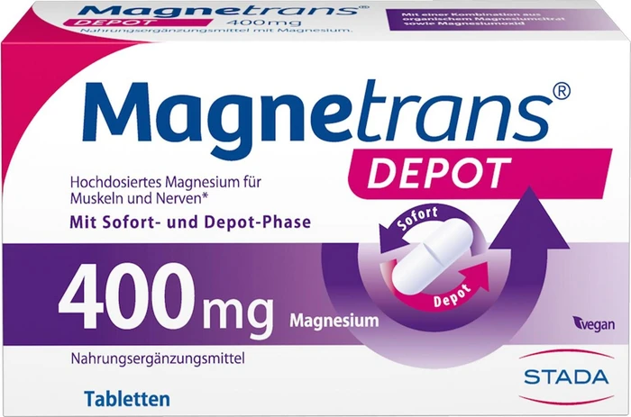 Stada Magnetrans Depot 400 mg Tabletten, 100 Stück