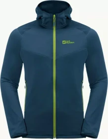 Jack Wolfskin Kolbenberg Hooded FZ Jacke dark sea (Herren)