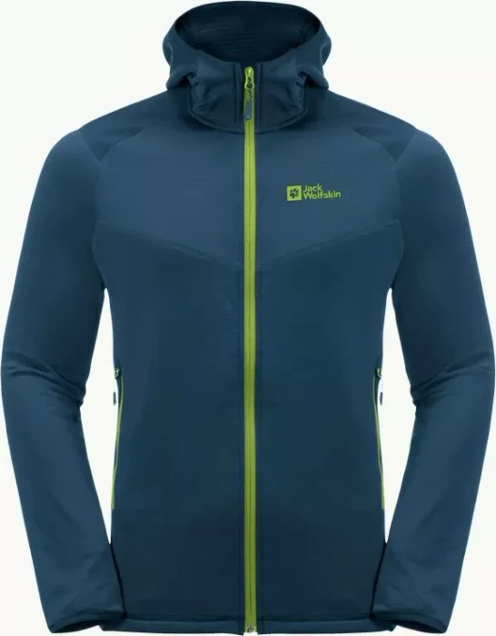 Jack Wolfskin Kolbenberg Hooded FZ Jacke dark sea (Herren)