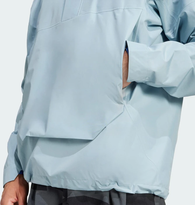 adidas Terrex Xploric 2.5L Climaproof Anorak magic grey (Herren)