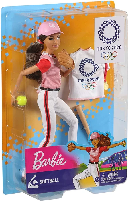 Mattel Barbie - Tokyo 2020 Softball Puppe