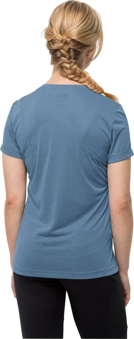 Jack Wolfskin Crosstrail Funktionsshirt kurzarm elemental blue (Damen)