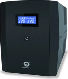 Conceptronic ZEUS03EMP IEC USV, 1200VA, USV IEC, C13, Schuko, USB