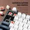 Keychron Q3 Max, Carbon Black, TKL, LEDs RGB, hot-swap, Gateron Jupiter RED, USB/Bluetooth, US Vorschaubild