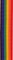 D'Addario Auto Lock Polypro Guitar Strap Rainbow Vorschaubild
