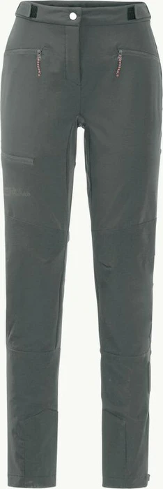 Jack Wolfskin Salmaser Hose lang slate green (Damen)