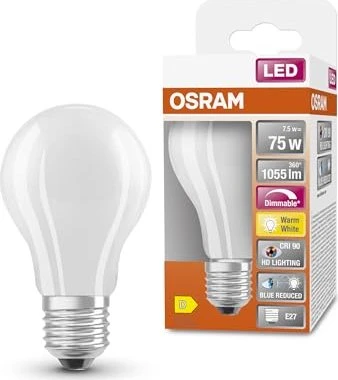 Osram Ledvance Superstar+ Classic A GL FR 75 7.5W/940 E27