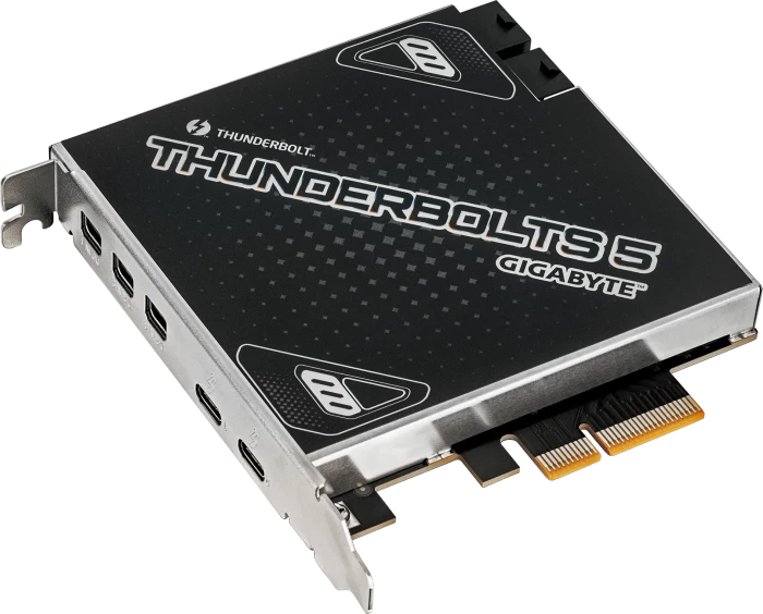 GIGABYTE Thunderbolts 5, PCIe 4.0 x4