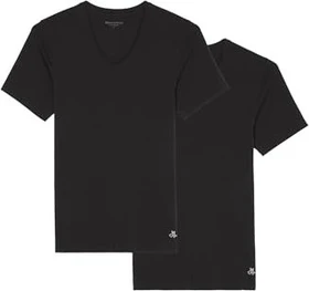 Marc O'Polo Essential V-Neck 2er-Pack T-Shirt kurzarm schwarz (Herren)