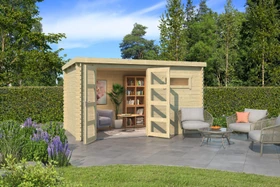 Lasita Maja Augusta Gartenhaus natur