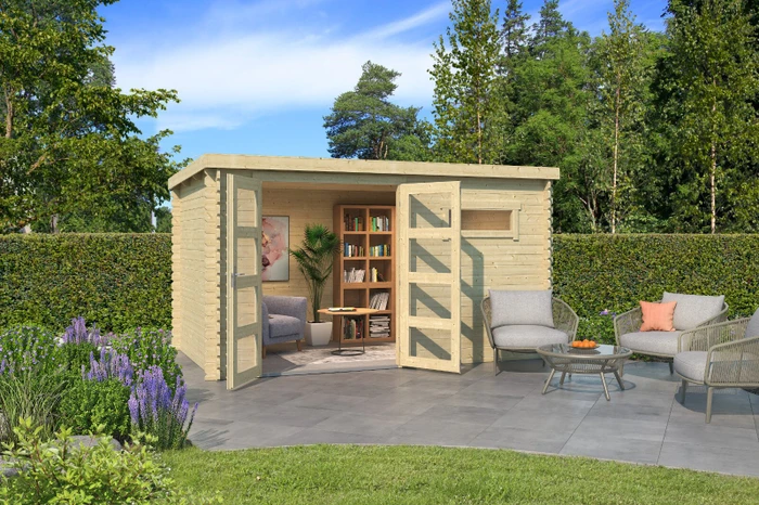 Lasita Maja Augusta Gartenhaus natur