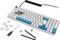 Sharkoon Skiller SGK50 S2 PBT, weiß, LEDs RGB, hot-swap, Gateron G Pro 3.0 YELLOW, USB, DE Vorschaubild