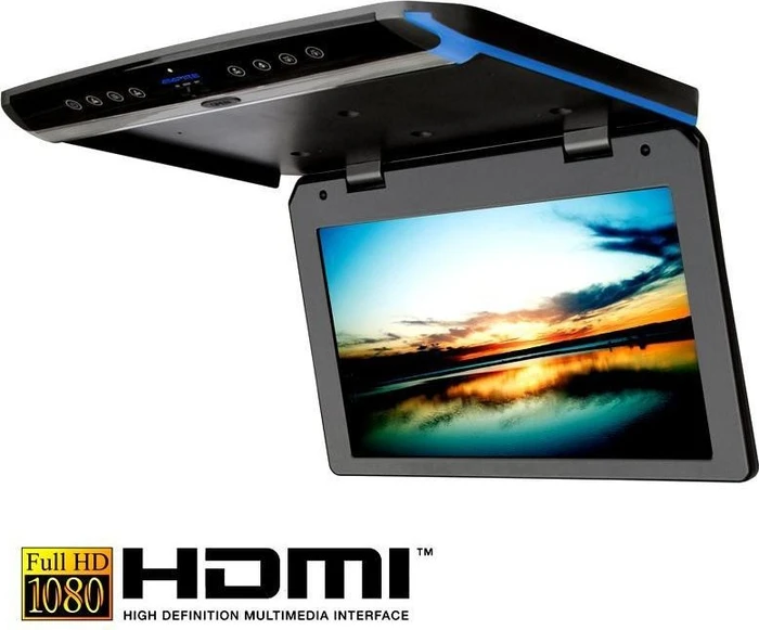 Ampire Full-HD Deckenmonitor 39.6cm (15.6") mit HDMI-Eingang (OHV156-HD)