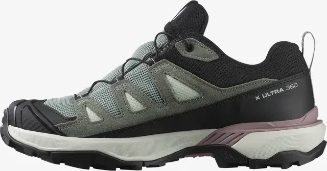 Salomon X Ultra 360 Leather GTX green milieu/sedona sage/nirvana (Damen)