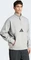 adidas Z.N.E. Quarter-Zip Sweatshirt medium grey heather (Herren) Vorschaubild