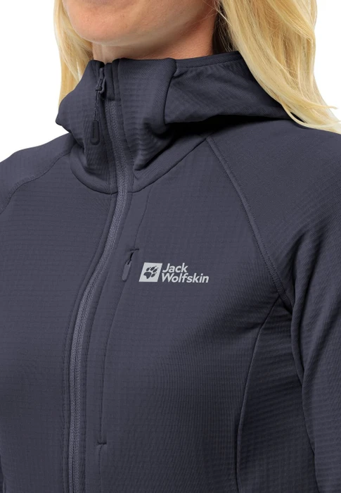 Jack Wolfskin Kolbenberg Hooded FZ Jacke graphite (Damen)