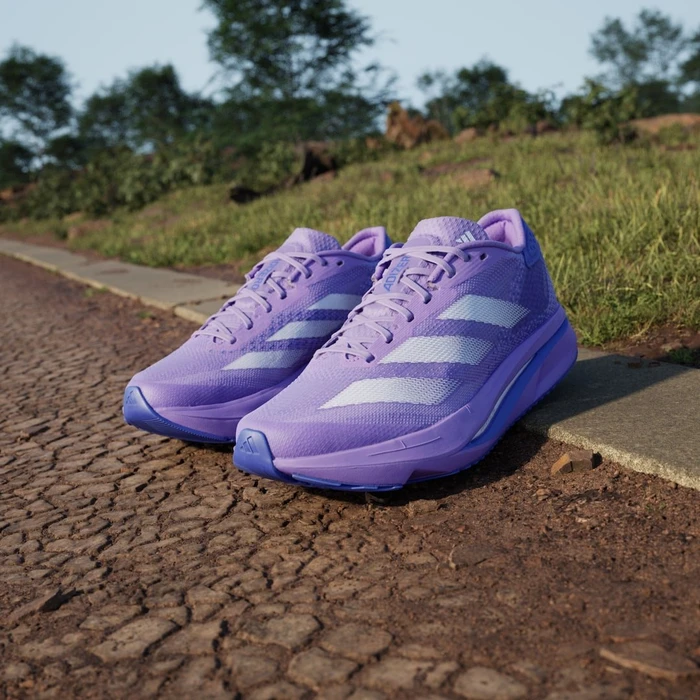 adidas Adizero SL2 violet fusion/lucid lemon/cobalt blue (Damen)