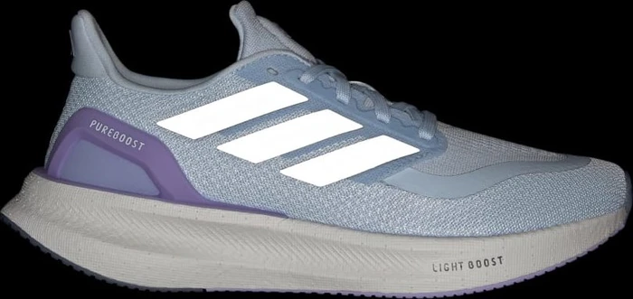 adidas Pureboost 5 crystal sky/silver metallic/glow purple (Damen)