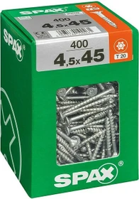 Spax WIROX A9J 4CUT T-STAR plus T20 Universalschraube, 4.5x45mm, 400 Stück