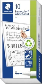 Staedtler Lumocolor Whiteboardmarker 301 blau, 10er-Pack