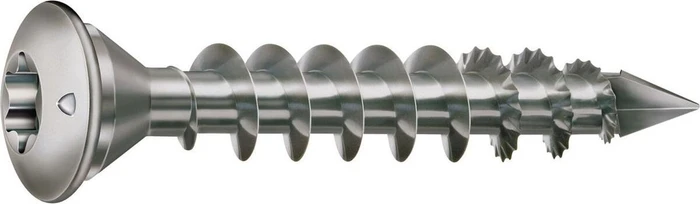 Spax Edelstahl A1 T40 Pfostenschraube, 8x50mm, 50 Stück