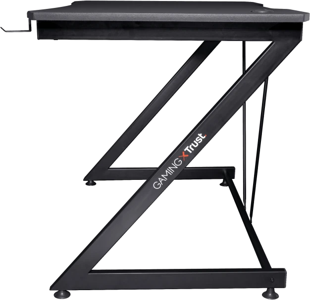 Trust Gaming GXT 711X Dominus Gaming Desk Schreibtisch 120x72cm schwarz/schwarz