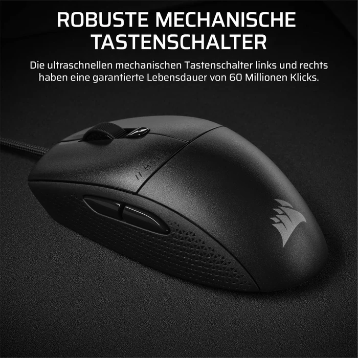 Corsair M55 Lightweight Gaming Mouse, schwarz, USB