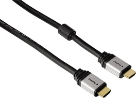 Hama High Speed HDMI 1.3 Kabel metall schwarz, 3m