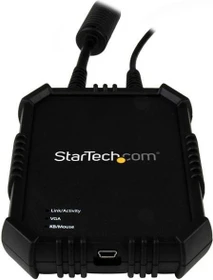 StarTech KVM Console to Laptop USB 2.0 Portable Crash Cart Adapter with File Transfer & Video Capture (NOTECONS02X)