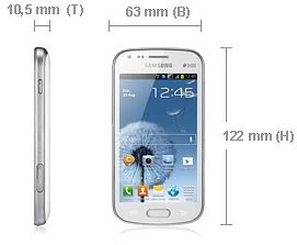 Samsung Galaxy S Duos GT-S7562 mit Branding