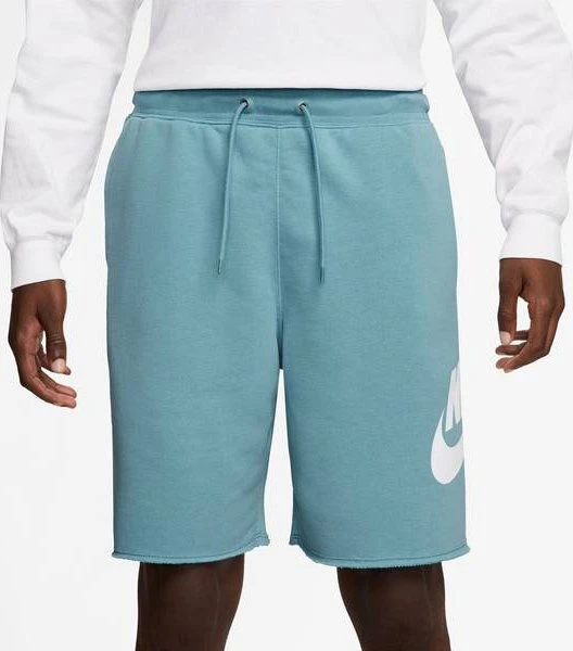 Nike Club French Terry Alumni Hose kurz denim turquoise/white (Herren)