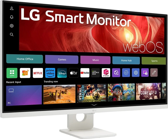 LG Smart Monitor 32U721SA-W, 31.5"