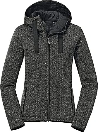 Schöffel Aurora Fleece Hoody Jacke schwarz (Damen)