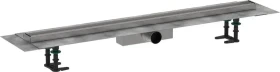 Hansgrohe RainDrain Compact Duschrinne, Komplett-Set, edelstahl gebürstet