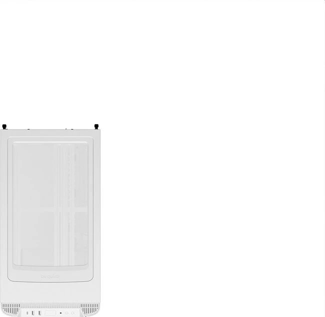 be quiet! Pure Base 501 Airflow Window White, Glasfenster