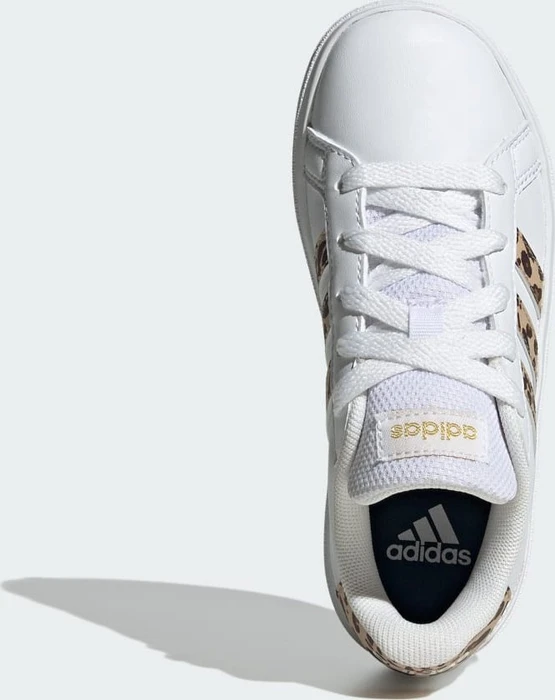 adidas Grand Court 2.0 cloud white/magic beige/matte gold (Junior)