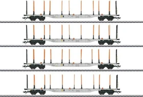 Märklin - Spur H0 Güterwagenset - KLV-Tragwagen-Set Sgns 88
