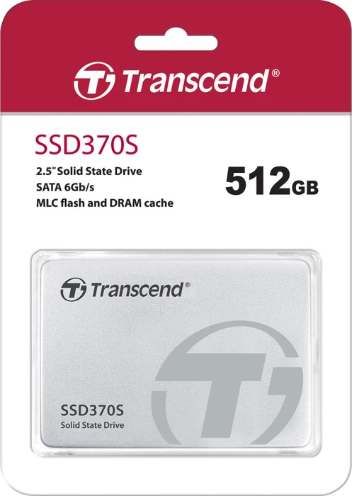 Transcend SSD370S 512GB, 2.5" / SATA 6Gb/s