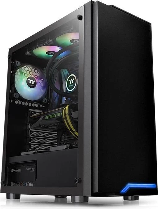 Thermaltake H100 TG, Glasfenster