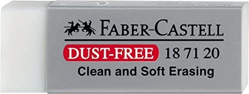Faber-Castell Dust-free Radierer, weiß