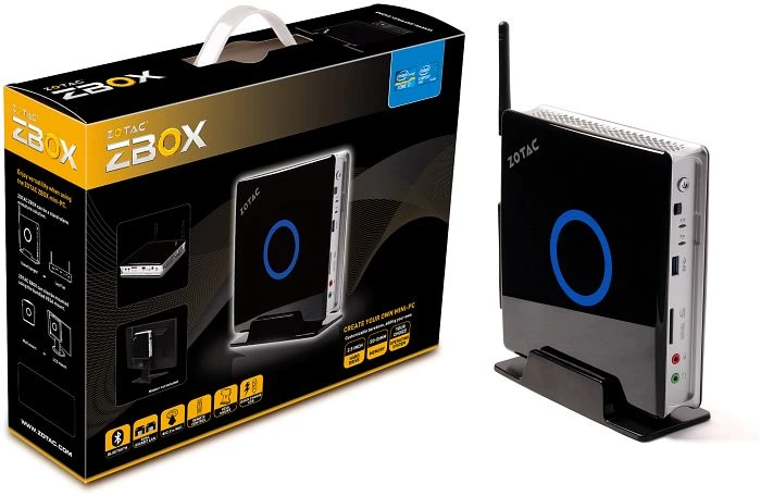 Zotac ZBOX ID90 Plus, Core i7-3770T, 4GB RAM, 500GB HDD