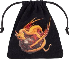 Q-Workshop Würfelbeutel Dragon black & adorable