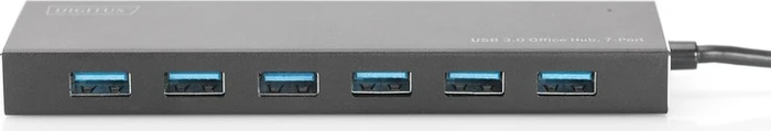 Digitus Office Hub, USB-Hub, 7x USB-A 3.0, USB-A 3.0 [Stecker]
